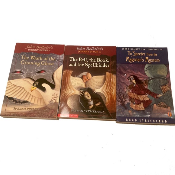 π2/20 Set of 3 Bellair Johnny Dixon Creepy YA Novels Brad Strickland Books - Picture 8 of 8